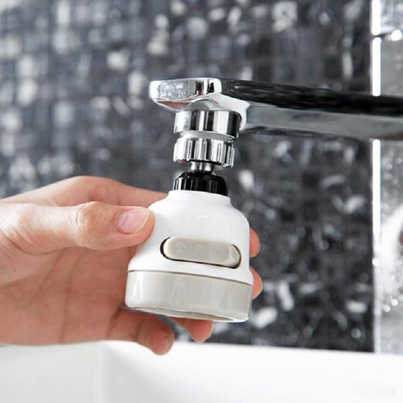 Universal rotating kitchen 360 degree rotatable faucet water saving filter sprayer