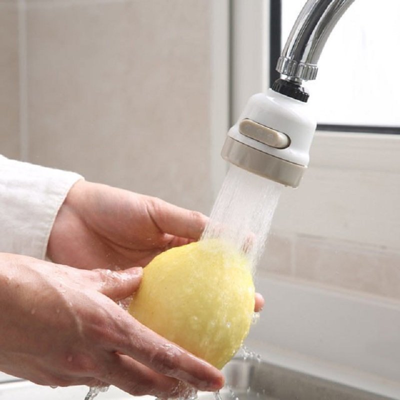 Universal rotating kitchen 360 degree rotatable faucet water saving filter sprayer