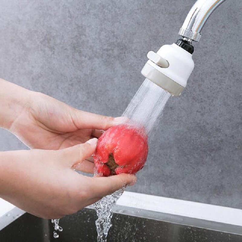 Universal rotating kitchen 360 degree rotatable faucet water saving filter sprayer