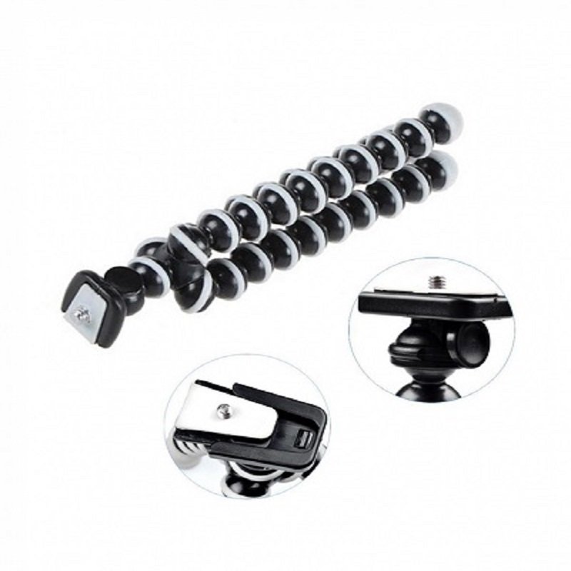 Gorilla Camera And Mobile Tripod Stand 811 - Black