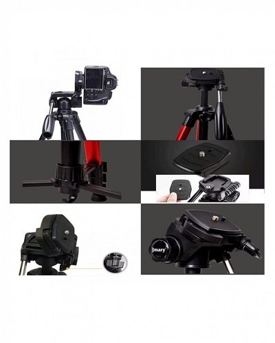 Jmary Professional Tripod and Monopod Stand KP-2264 - Black