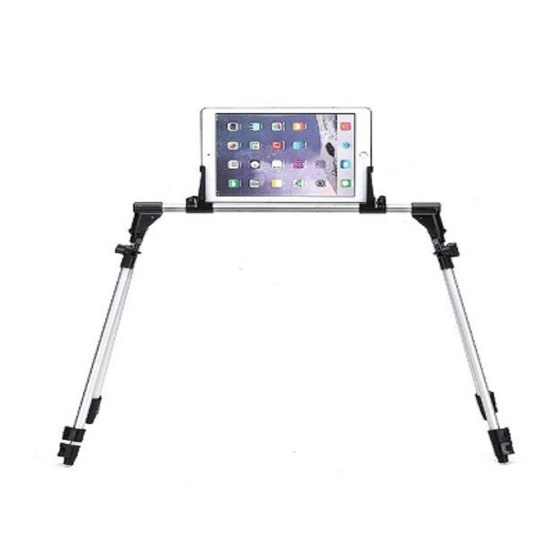 Aluminum Floor Mobile and Tablet Stand Holder 301-L - Silver