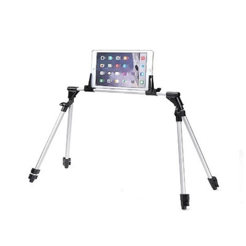 Aluminum Floor Mobile and Tablet Stand Holder 301-L - Silver