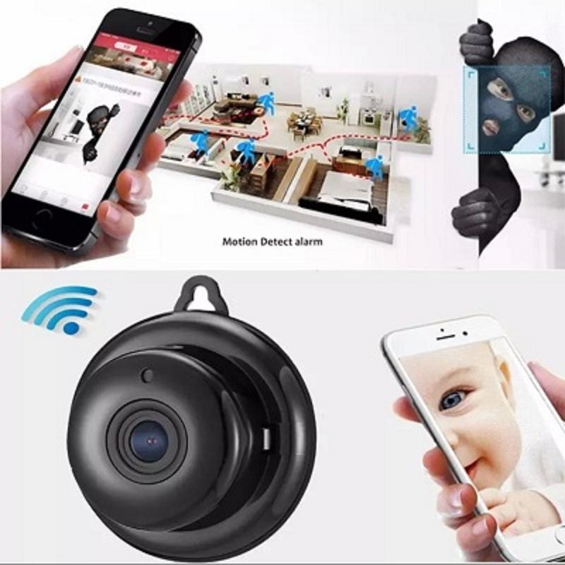 WIFI Home Security Monitoring Camera Mini Night Vision V380 HD 1080P 