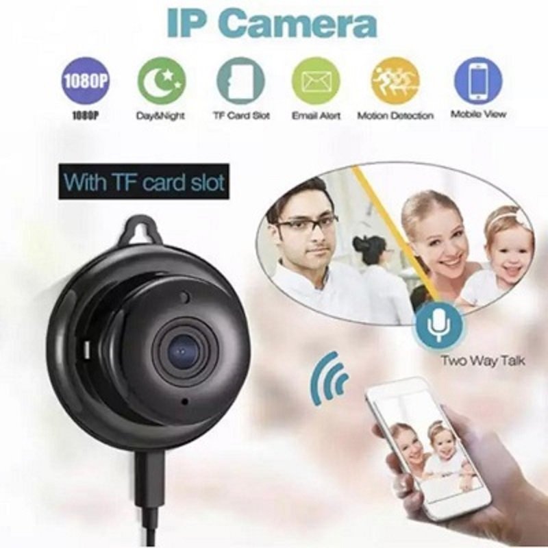 WIFI Home Security Monitoring Camera Mini Night Vision V380 HD 1080P 
