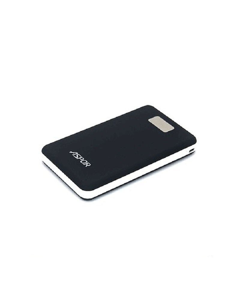Aspor 3.0A Output 20000mAh Power Bank A398 - Black