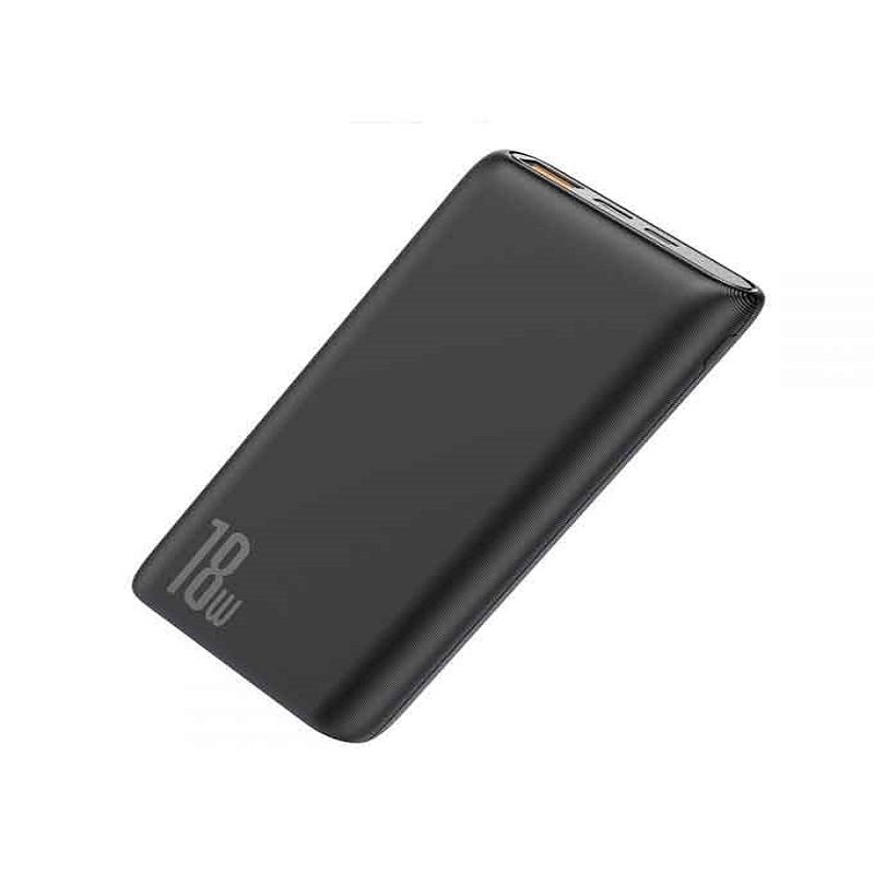 Baseus Bipow Quick Charge Power Bank 10000mAh - Black
