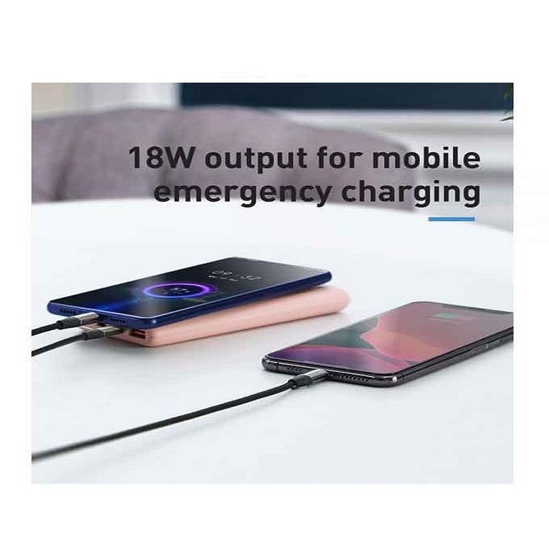 Baseus Bipow Quick Charge Power Bank 10000mAh - Black