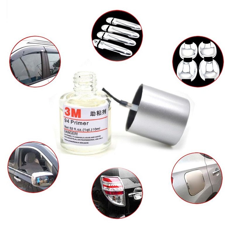 3M 94 Adhesive Primer Adhesion Promoter 10ML Car Wrapping Application Tool 
