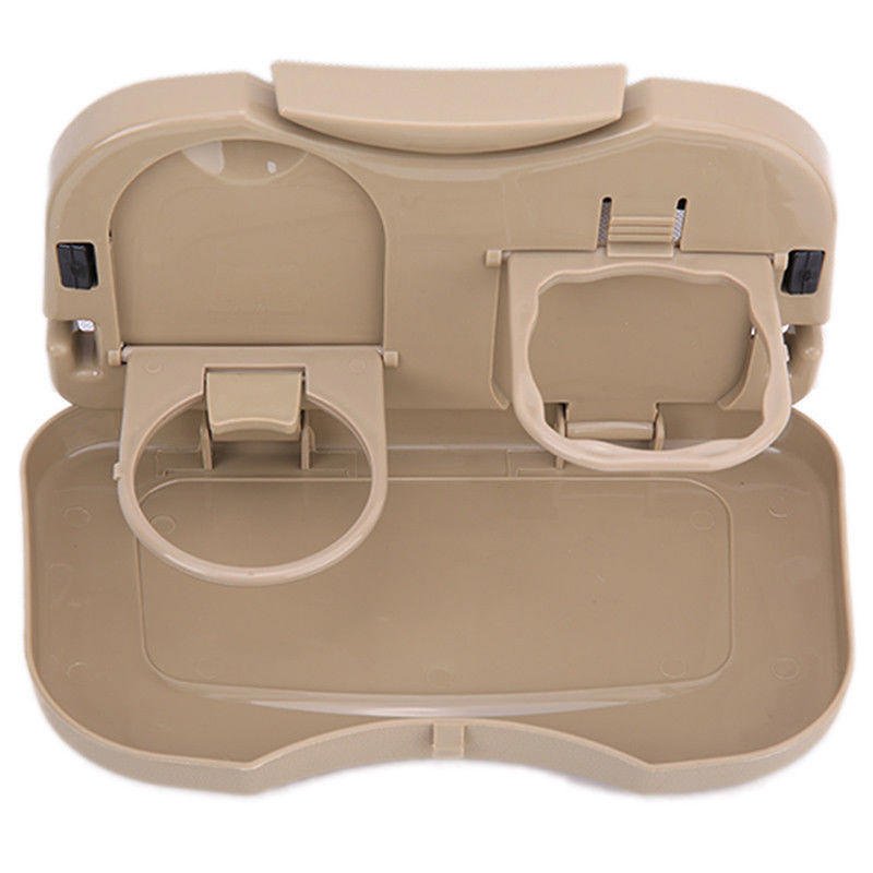 1pcs Folding Auto Car Back Seat Table Drink Food Cup Tray Holder Stand