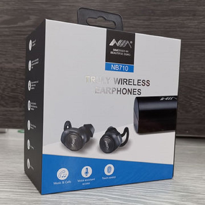NIA NB710 TWS BLUTOOTH EARBUDS WITH TOUCH SENSOR HIGH QUALITY