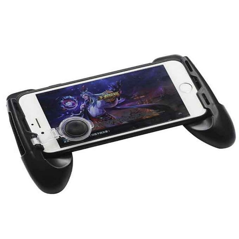PUBG 3 in 1 Portable JL-02 Joystick Mobile Gamepad Controller - Black