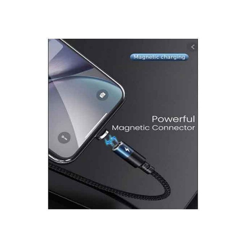 Remax RC-102a Zigie Series Magnetic Type-C Data Cable - Black
