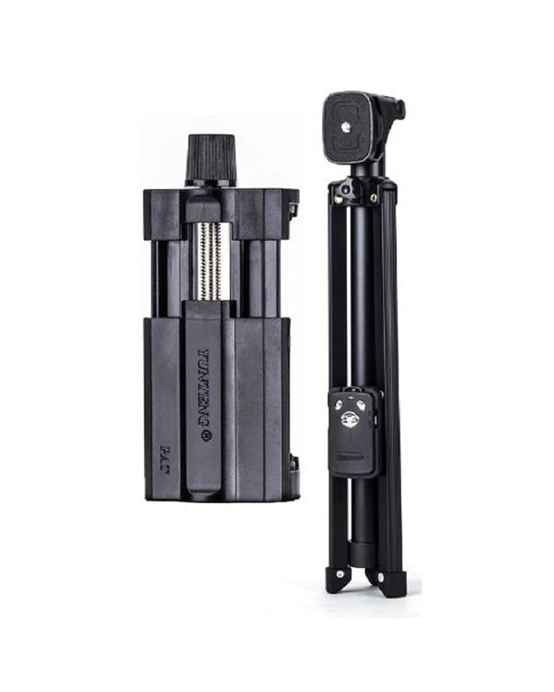Yunteng YT-1688 3in1 Tripod Selfie Stick And Self-Portrait Monopod - Black