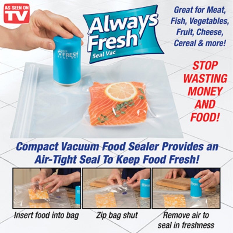 Always Fresh Vacuum Food Sealer Machine Save Your Food