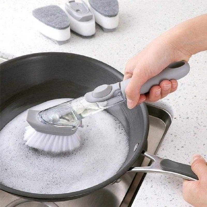 Automatically Add Cleaner Decontamination Work Brush Cleaning Brush