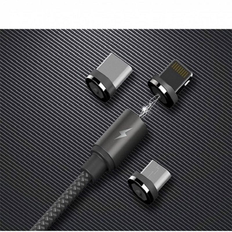 Remax Gravity Series Data Cable for Lightning Black