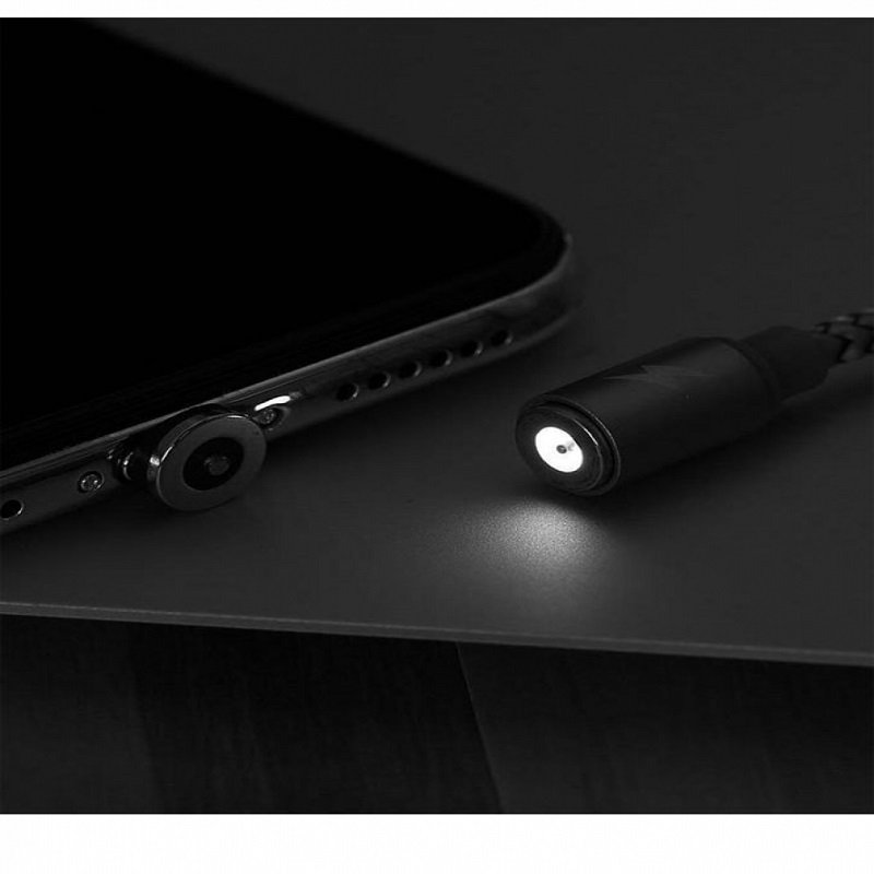 Remax Gravity Series Micro USB Data Cable for Android RC-095m - Black