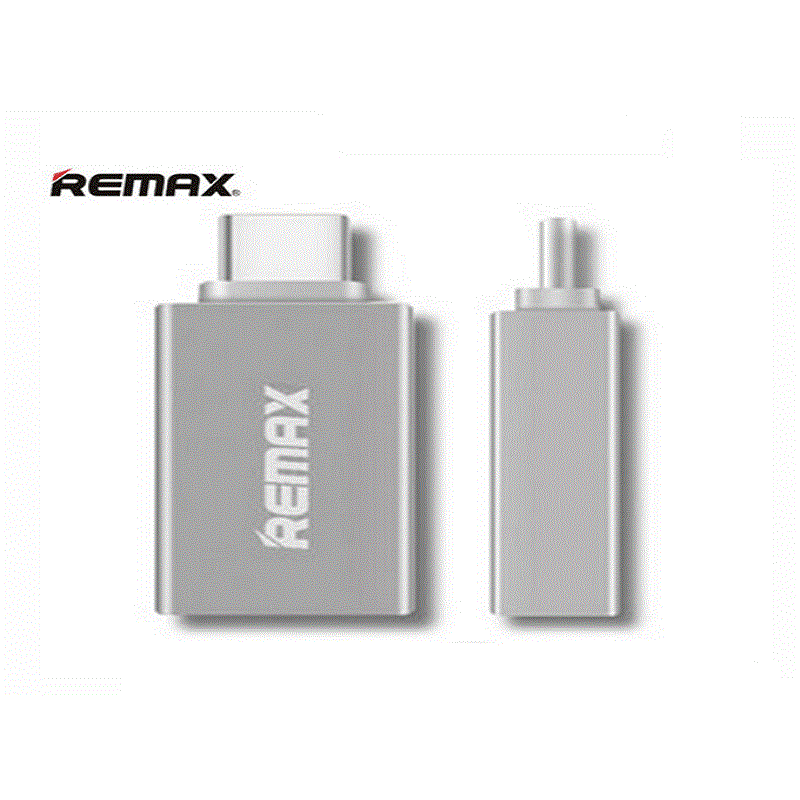 Remax OTG Type-C USB Adapter - Silver
