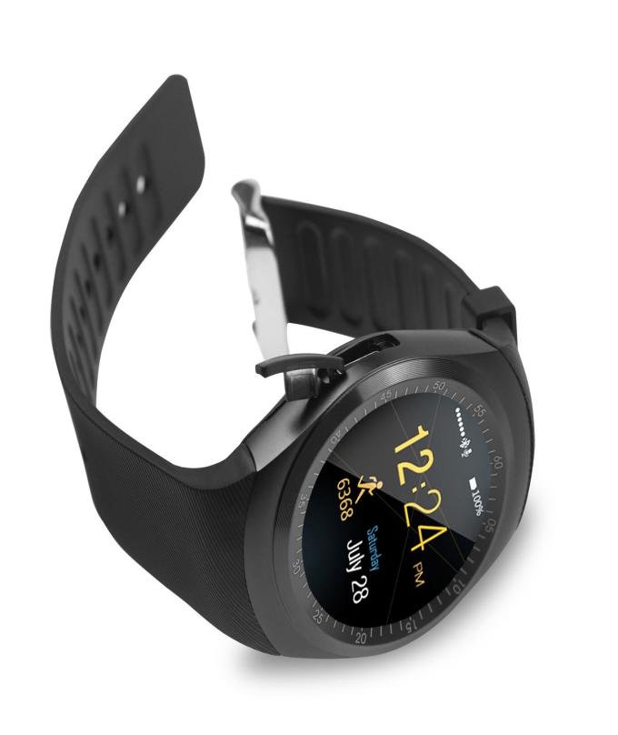 Smart Watch Y1s With GSM Slot For IOS And Android With Camera